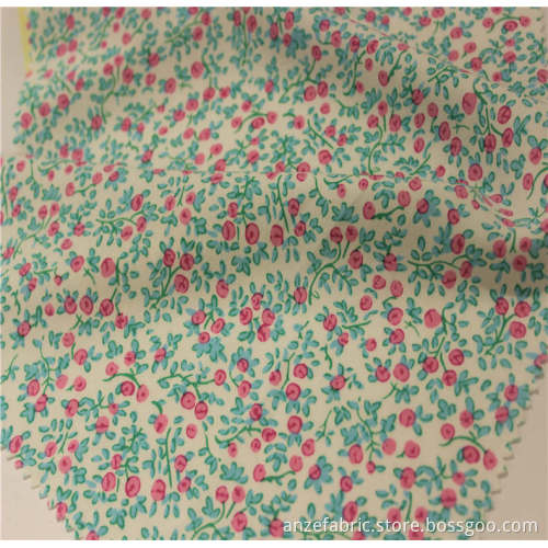 100%ECO rayon poplin printed fabric for garment printed